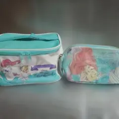 ディズニー リトルマーメイド ポーチ バニティーケース