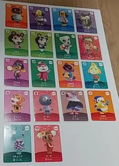 どうぶつの森amiiboカード 第5弾 18枚セット