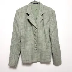 Rope チェック柄テーラードジャケット