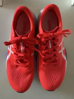 ASICS METARACER ランニングシューズ レッド 24.0cm