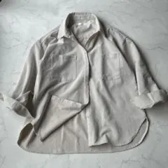 SENCE OF PLACE アーバンリサーチ コーデュロイシャツ プルオーバー