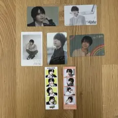 なにわ男子　大西流星　クリアソロカード　フォトカード