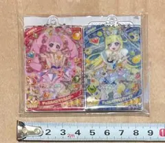 新品 ひみつのアイプリ アクリルカードキーホルダー ひまり＆みつき