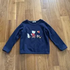 familiar ネイビー トレーナー 120 リアちゃん