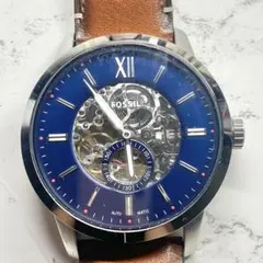 FOSSIL TOWNSMAN 48mm 自動巻き ライトブラウンレザーウォッチのサムネイル
