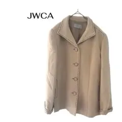 a3046 JWCAウールアンゴラチェスターコート通勤オフィスデート