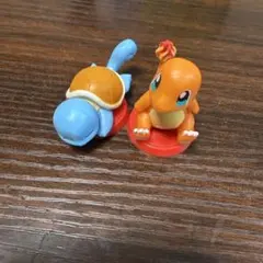 チョコエッグ　ポケモン　旅立ちの3匹　ヒトカゲ ゼニガメ