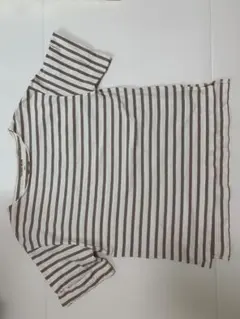 GLOBAL WORK ストライプ 半袖Tシャツ