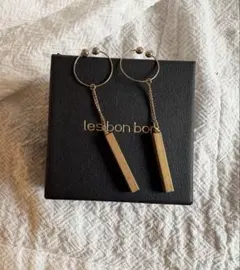 ハンドメイド　イヤリン真鍮　両耳
