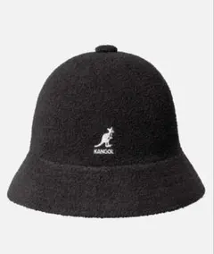 KANGOL ブラック バケットハット フリース