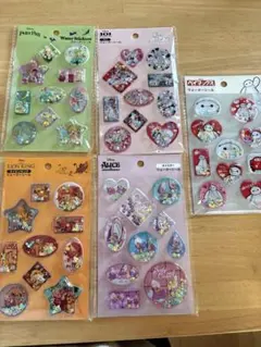 seria ディズニーウォーターシール 5パックセット