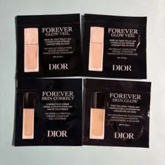 Dior 下地・ファンデーション サンプルセット 4包