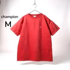 チャンピオン 半袖Tシャツ クルーネック 綿 ロゴ刺繍 ホワイト シンプル L