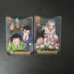 傷あり 週刊少年ジャンプ40周年 ドラゴンボール×ワンピース カード