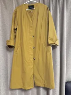 シンプリシテェ SIMPLICITE ロングコート ノーカラー