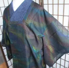 道行コート　塵除け　羅