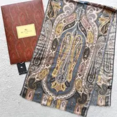 新品未使用✨ETRO エトロ 大判 ストール ショール ペイズリー 総柄