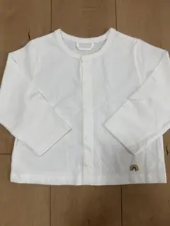 美品　ユニクロ　エアリズム　カーディガン　ホワイト　90㎝