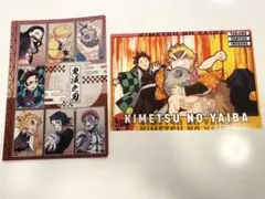 鬼滅の刃　クリアビジュアルポスター　炭治郎　善逸　伊之助