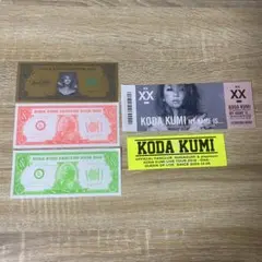 倖田來未 非売品グッズ×ペンライト×コイン×銀テープ セット大阪 倖田來未 非売品グッズ×ペンライト×コイン×銀テープ セット大阪