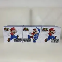 スーパーマリオ　3Dランド　コレクション　フィギュア　マリオ2種3個セット