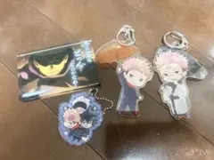 呪術廻戦 アクリルブロック、キーホルダー 五条悟、宿儺、虎杖悠仁