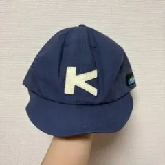 KAVU キャップ ネイビー Kロゴ