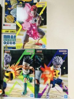 【未開封】HUNTER×HUNTER ゴン ヒソカ キルアフィギュア 3体セットのサムネイル