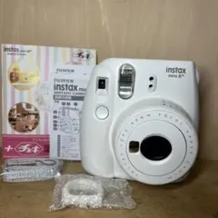 FUJIFILM instax mini 8 + ホワイト 完動極美品ほぼ未使用