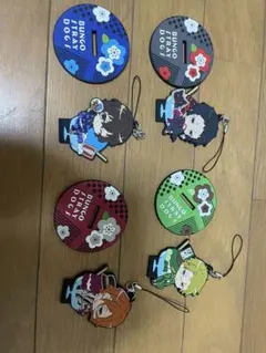 文豪ストレイドッグス ラバーキーホルダー 4個セット