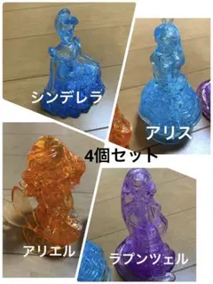 クリスタルパズル　ディズニープリンセス　セット