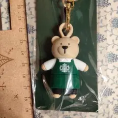 未使用♡アメリカ購入スターバックスベアリスタキーホルダー