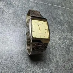 ビンテージSEIKO Dolce タンガロイ超硬ケース耐磁仕様オリジナルブレス
