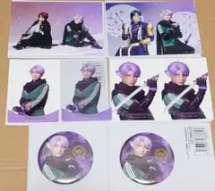 ミュージカル刀剣乱舞 静かなる夜半の寝覚め 缶バッジ ランブロ カード 五月雨江