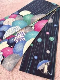【工藤ちゃん】WAKKA 未使用半幅帯　南国の花々と鳥や蝶　正絹タグ付き 2026年最新】wakka帯の人気アイテム - メルカリ