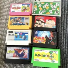 ファミコン ソフトまとめ売り 8本セット①