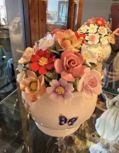 エインズレイ　陶花　置物のサムネイル