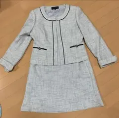 値下げしました❗️エスプリミュールセレモニーツイードスーツ13号