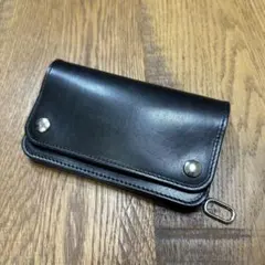 新品 日本製 ノーブランド トラッカーウォレット タトゥースタジオ