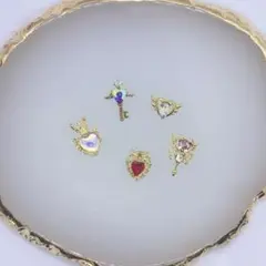 美少女戦士セーラームーン②ネイルパーツ 5個