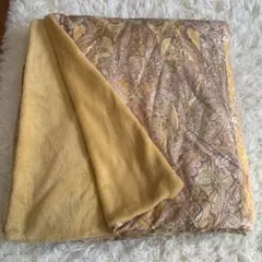 ペイズリーあったか柄掛け布団カバー ダブル 西川産業 フリース ボア