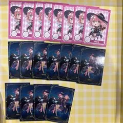 カラフルピーチ からぴち のあ 魔法学園 額縁 等身 トレカ まとめ売り