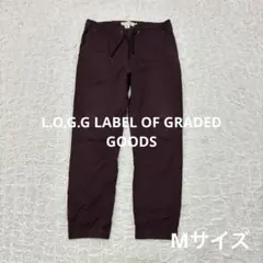 L.O.C.C. スリムフィット ジョガーパンツ M