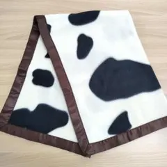 牛柄 ダルメシアン柄 ブランケット フリース ふわふわ