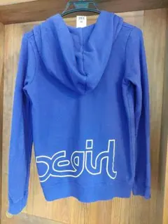 xgirl 紫 ジップパーカー