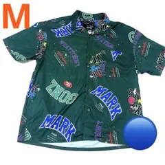 Mark Gonzales マークゴンザレス 総柄 半袖シャツ アロハシャツMのサムネイル