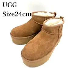 【新品】UGG クラシック ウルトラ ミニ プラットフォーム 24cm