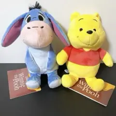 くまのプーさん　イーヨー　ぬいぐるみ　2体セット　セガ　ディズニー