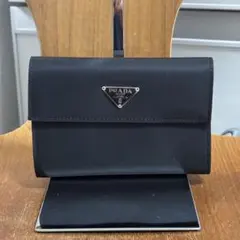 未使用 PRADA プラダ 三つ折り財布 ナイロン bb48