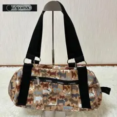 LeSportsac レスポートサック ボストンバッグ 犬柄のサムネイル